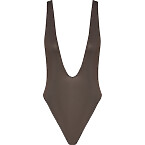 Zimmermann Dawning Plunged Jersey Bodysuit