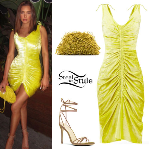 Yellow Dress and Bag