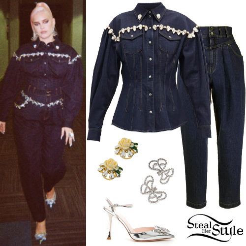 Embellished Denim Jacket and Jeans