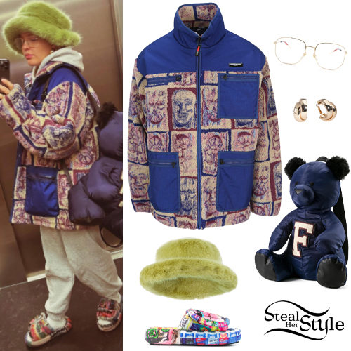 Fleece Jacket, Bear Backpack