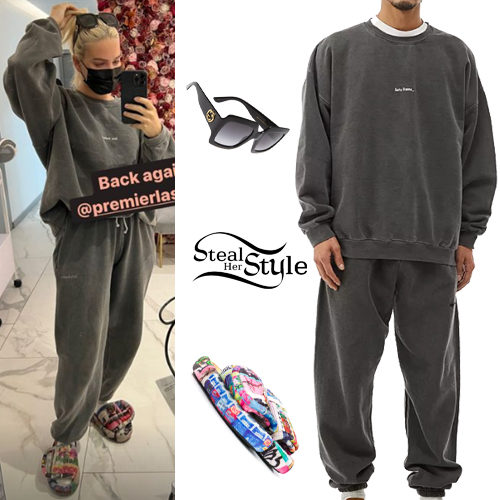 Grey Sweatshirt and Joggers