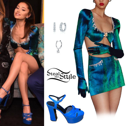 Blue-Green Top and Skirt