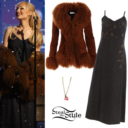 Denim Dress, Suede Jacket