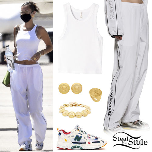 White Tank Top and Pants