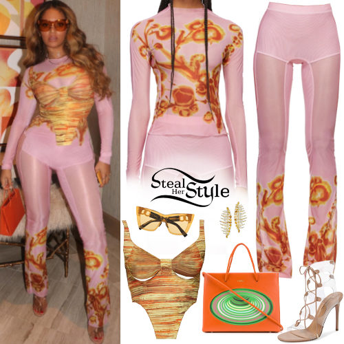 Pink Long Sleeve and Leggings