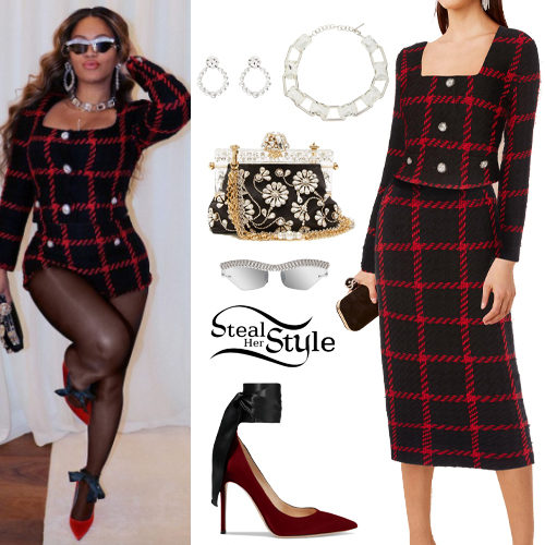 Tweed Jacket and Shorts