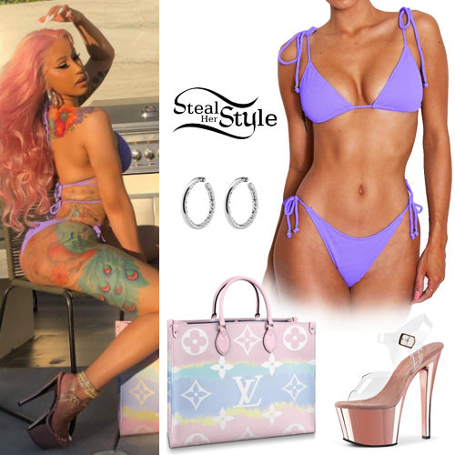 Violet Bikini, Platform Sandals