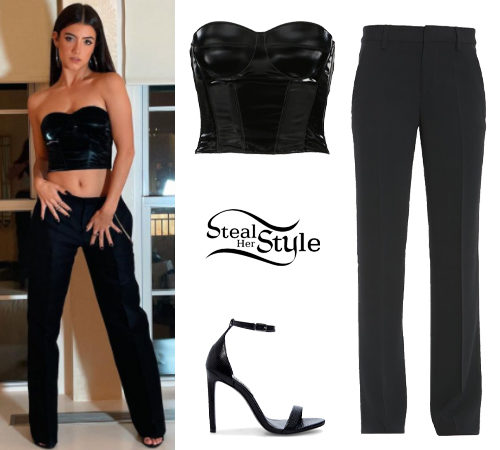 Black Corset and Pants