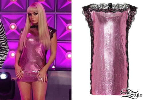 Pink Chainmail Dress