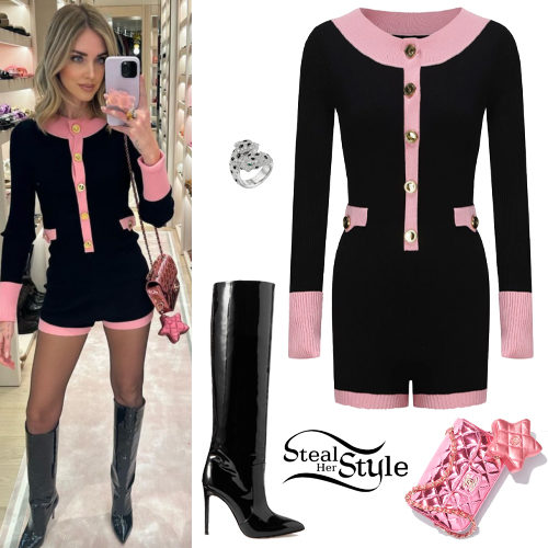 Knit Jumpsuit, Black Boots