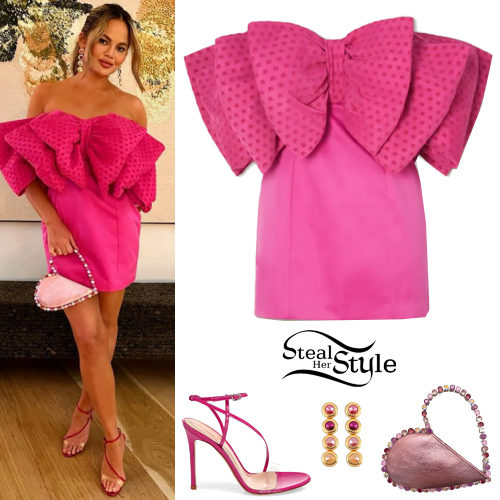 Pink Dress and Sandals