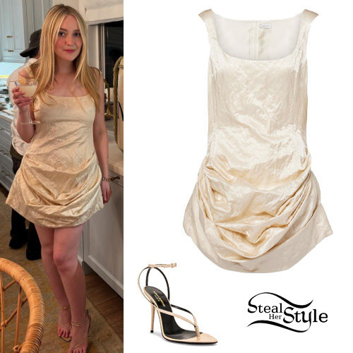 Mini Dress and Sandals