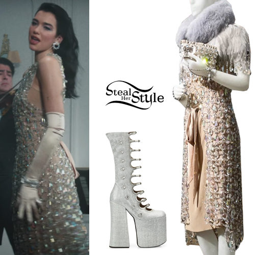 Prada Gatsby Dress and Marc Jacobs Kiki Boots