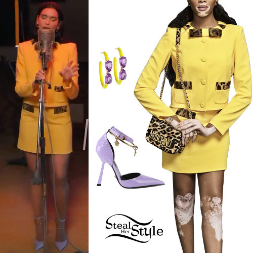 Yellow Jacket and Skirt