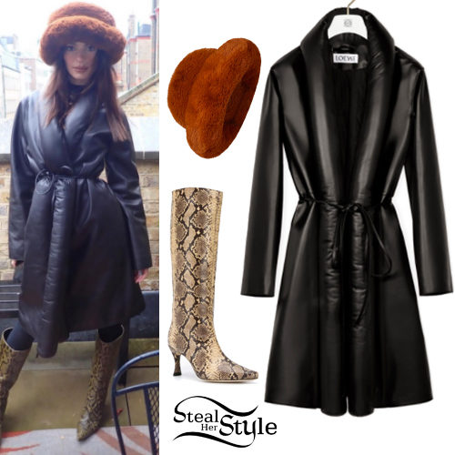 Black Coat, Snake Boots