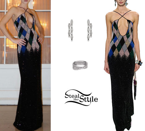 Embellished Dress, Diamond Jewerly