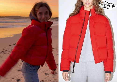 Red Puffer Jacket
