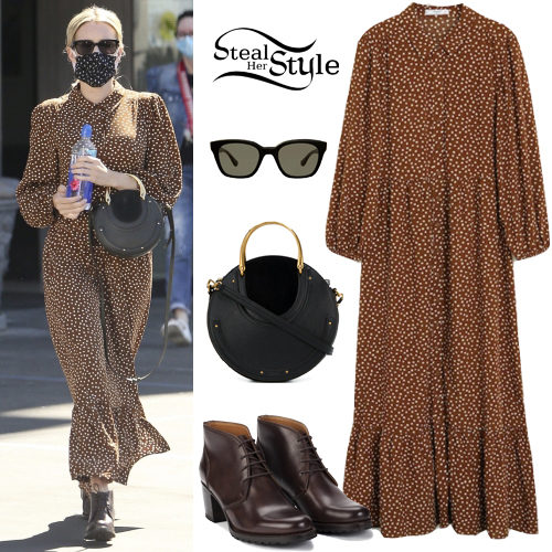 Brown Dress and Boots