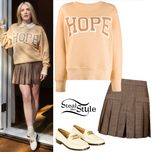 HOPE Sweatshirt, Jacquard Skort