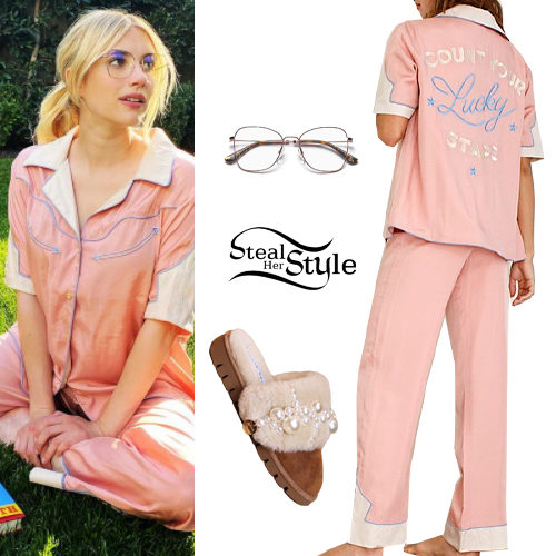 Pink Pajamas Outfit