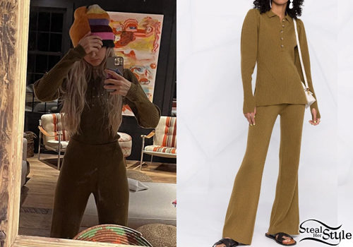 Ribbed Knit Sweater and Pants