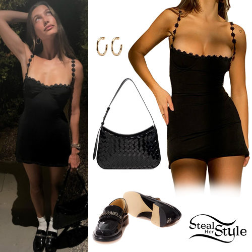 Black Dress, Leather Loafers