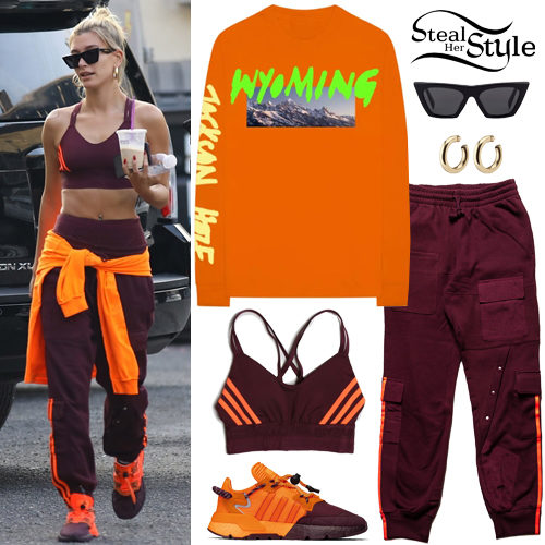 Burgundy Sport Bra and Pants