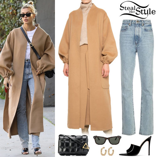 Camel Coat, Patent Mules
