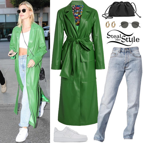 Green Coat, Straight Jeans