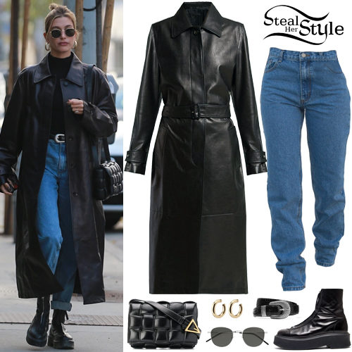 Leather Coat, Zipped Boots