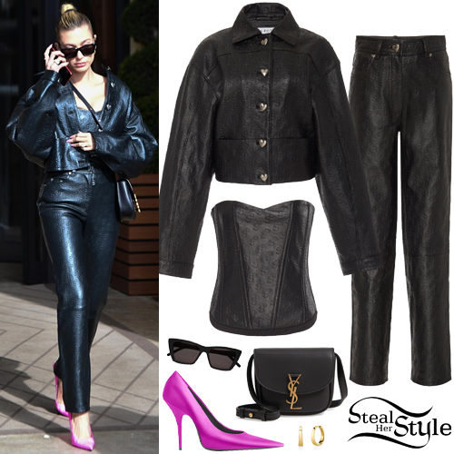 Leather Corset, Jacket and Pants