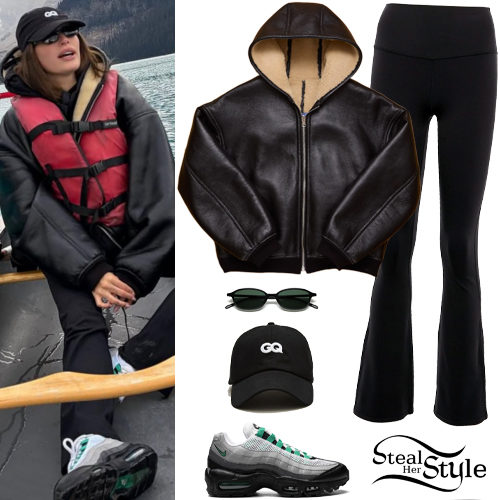 Leather Jacket and Leggings