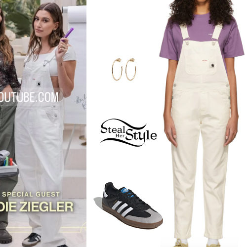 White Dungarees, Black Sneakers