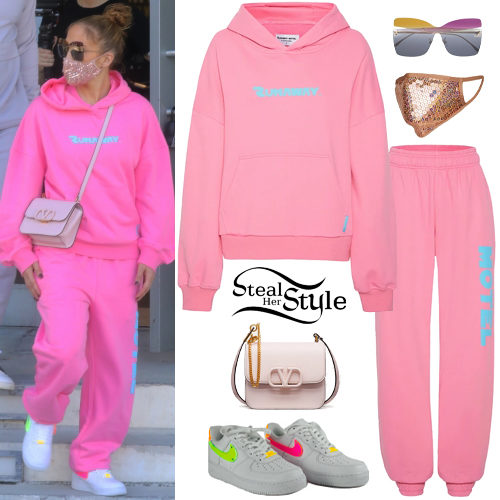 Pink Hoodie and Pants