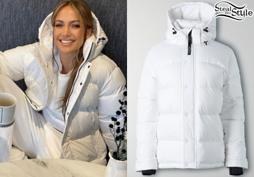 White Puffer Jacket