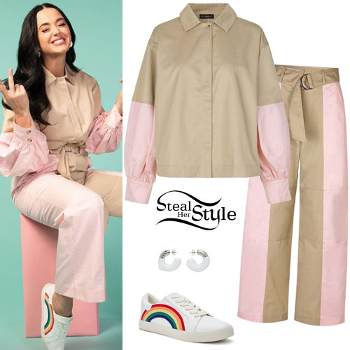 Beige-Pink Shirt and Pants