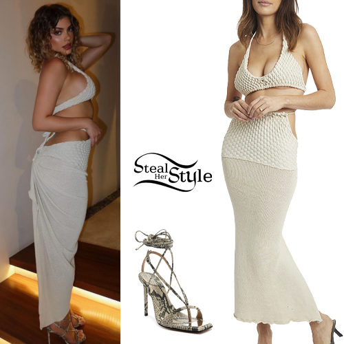 Knit Bralette and Skirt