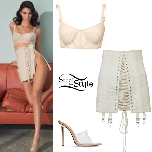 Bustier Top, Corset Skirt