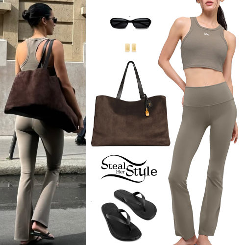 Crop Tank Top and Leggings