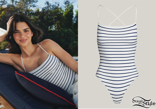 Striped Swimsuit