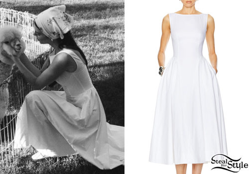 White Midi Dress