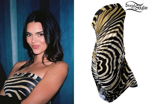 Zebra and Sequin Dresses