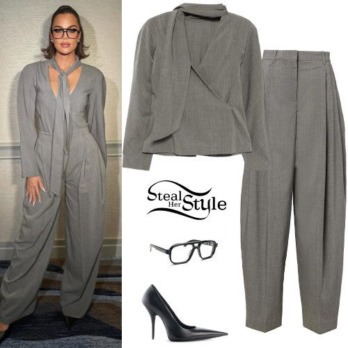 Grey Blouse and Pants