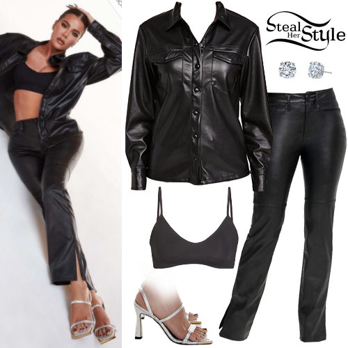 Leather Shirt and Pants