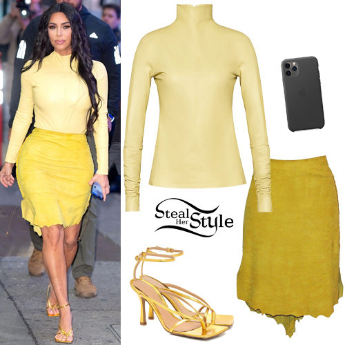 Yellow Top and Skirt