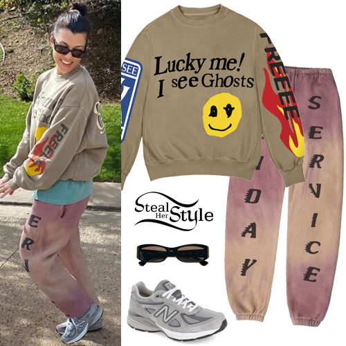 Khaki Sweatshirt and Joggers