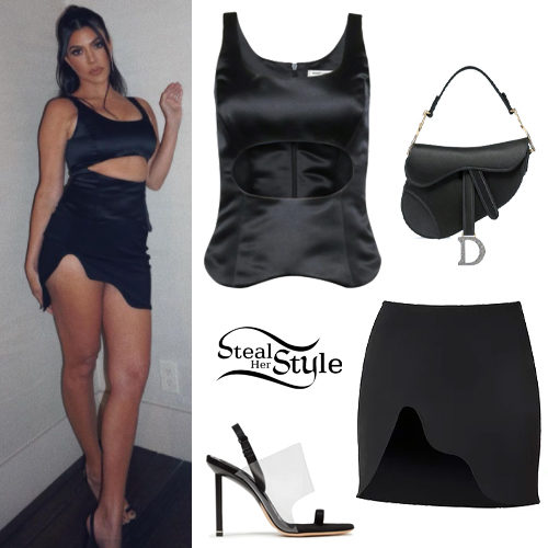 Cut Out Top, Mini Skirt
