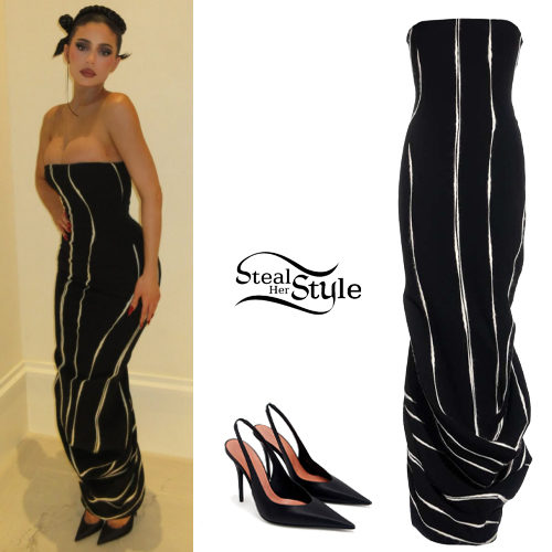 Black Dress and Pumps