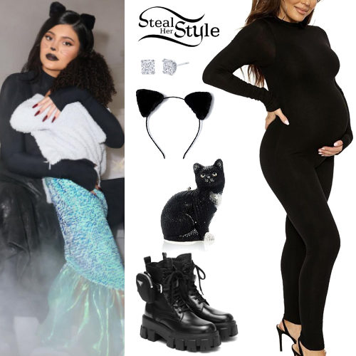 Black Jumpsuit, Platform Boots