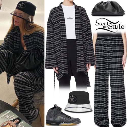 Grey Checked Jacket and Pants